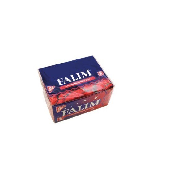 Falim Chewing-gum sans sucre fraise 20x100 p.