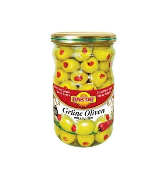 Elite Olives Vertes aux Poivron 12x660ml