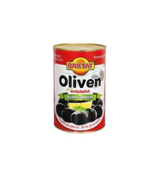 Olives Noires dénoyautées 18/20, 6x5kg