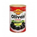 Olives noires peu salées 12x400g