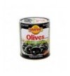 Olives noires peu salées 12x400g
