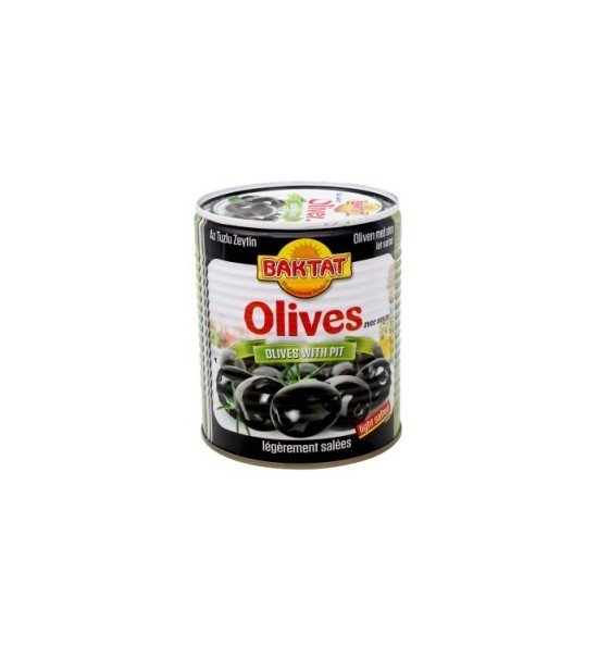Olives noires peu salées 12x400g