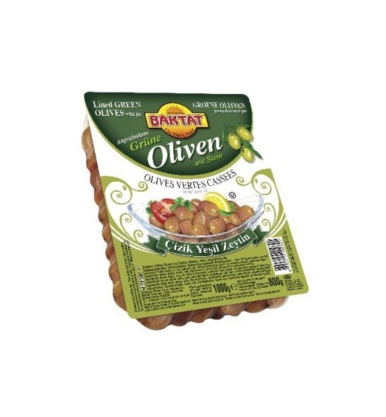 Olives vertes cassées 12x800g sous vide
