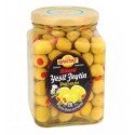 Olives vertes denoyau. 12x720ml, bocal