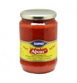 Sofko Ajvar piquant 12x720ml