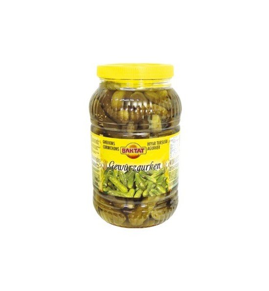 Cornichons en saumure 6x3L PET