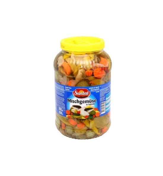 SUNTATMélange de légumes en saumure 4x4L PET